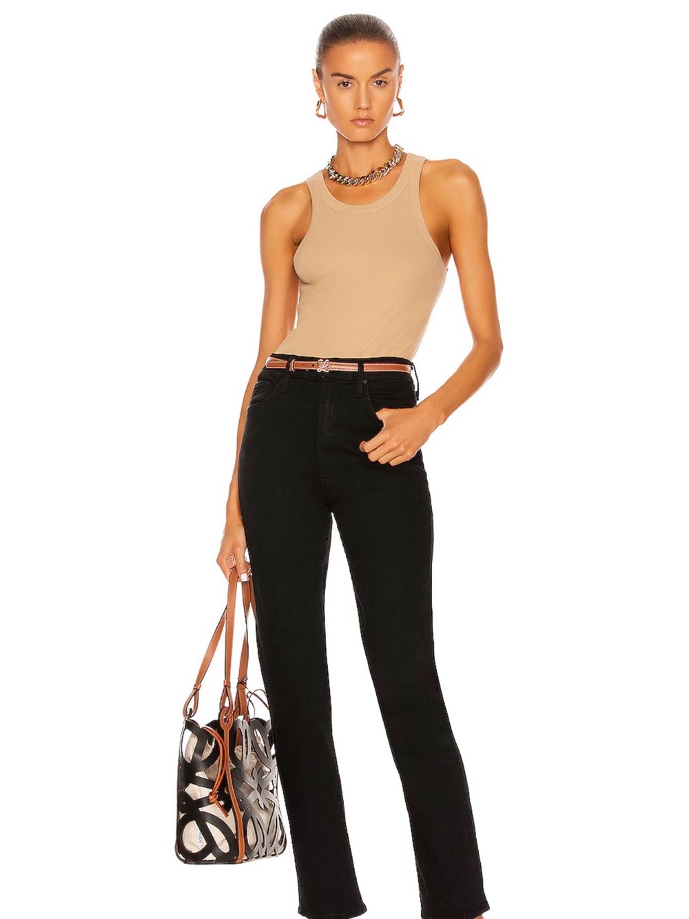 NWOT MOTHER High Waisted Rider Skimp Jeans